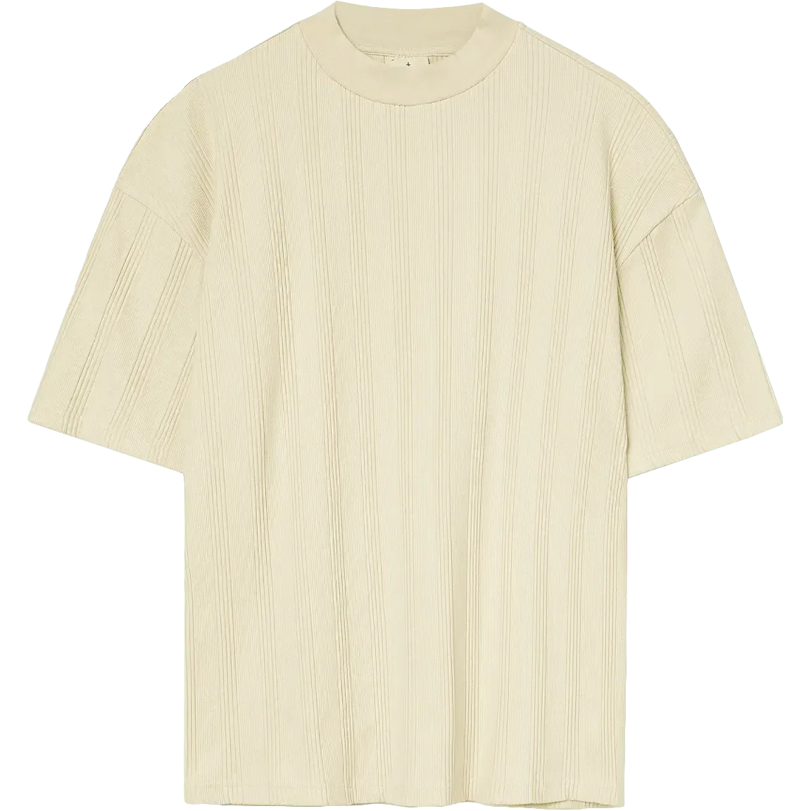 Reis Textured Knit Tee - Ecru