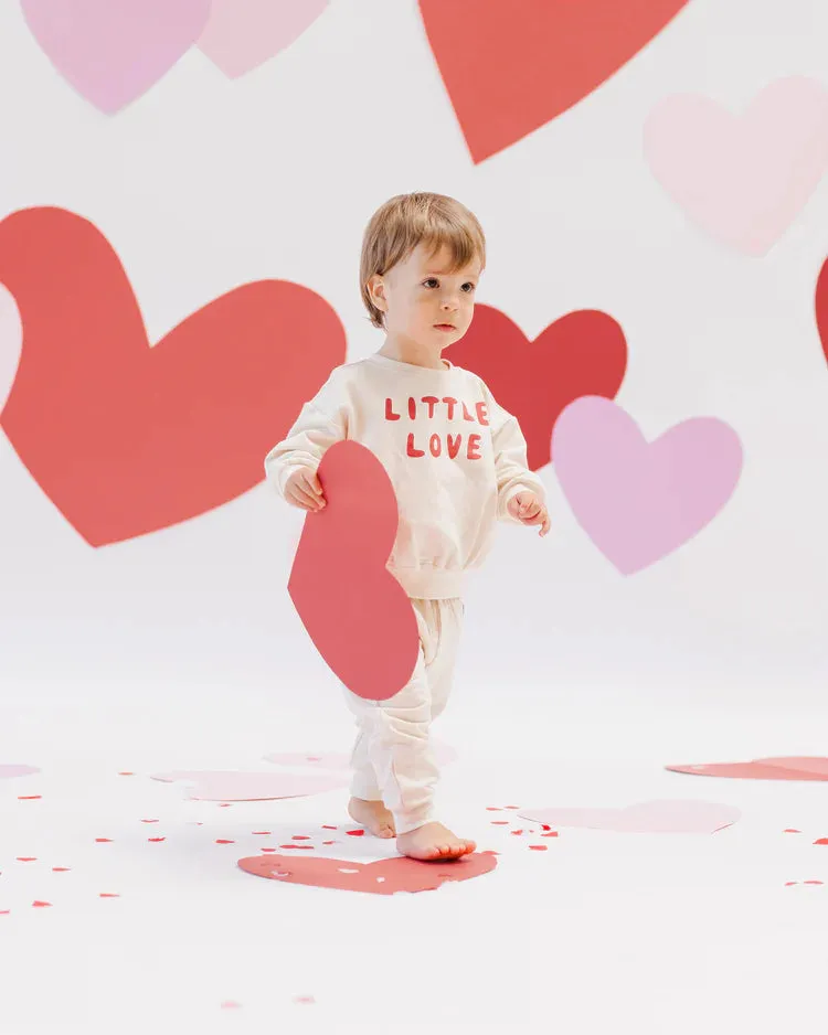 Relaxed Fleece Sweatshirt, Little Love