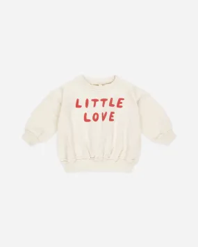 Relaxed Fleece Sweatshirt, Little Love