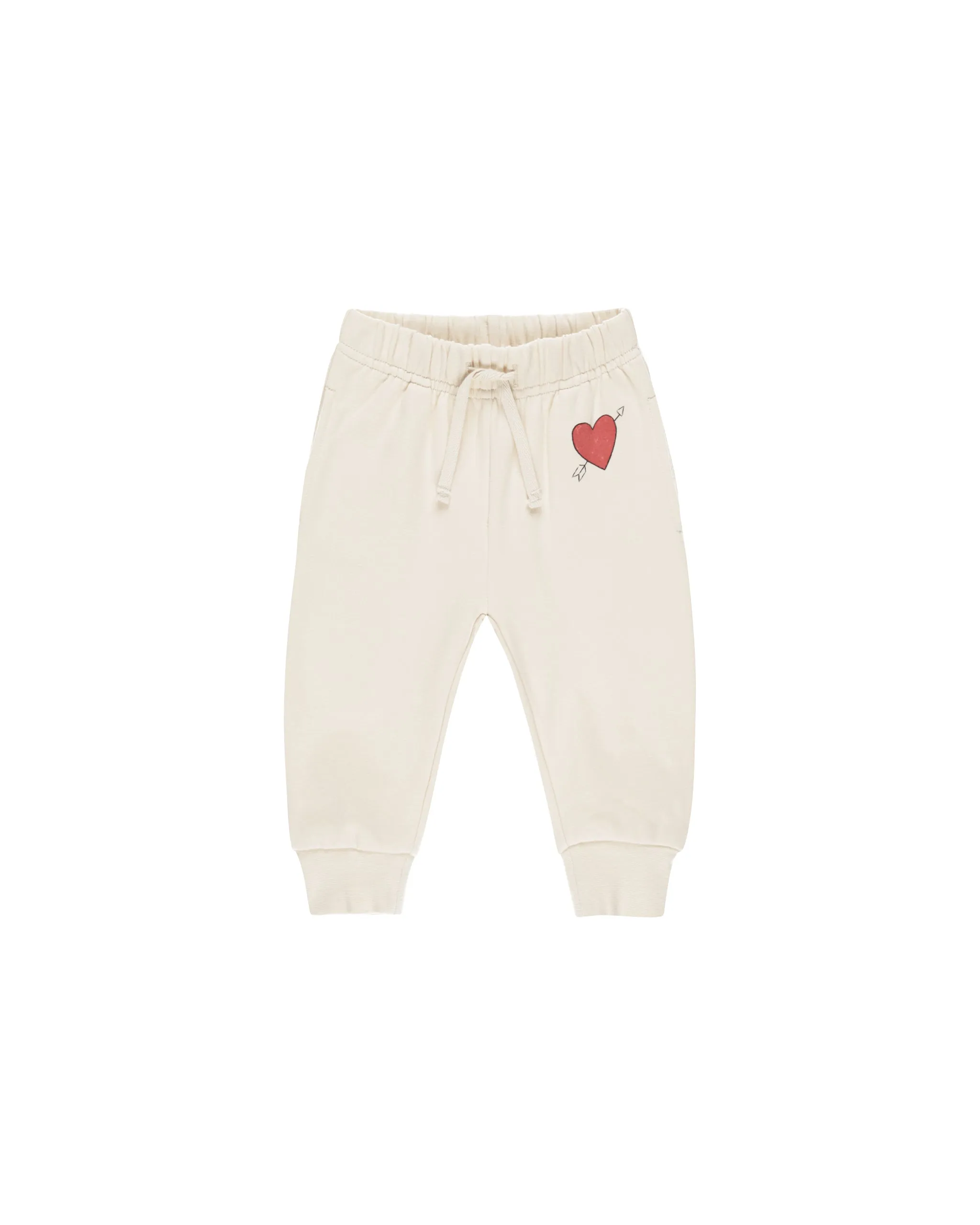 RELAXED SWEATSHIRT AND FLEECE SWEATPANT SET || LITTLE LOVE/CUPID