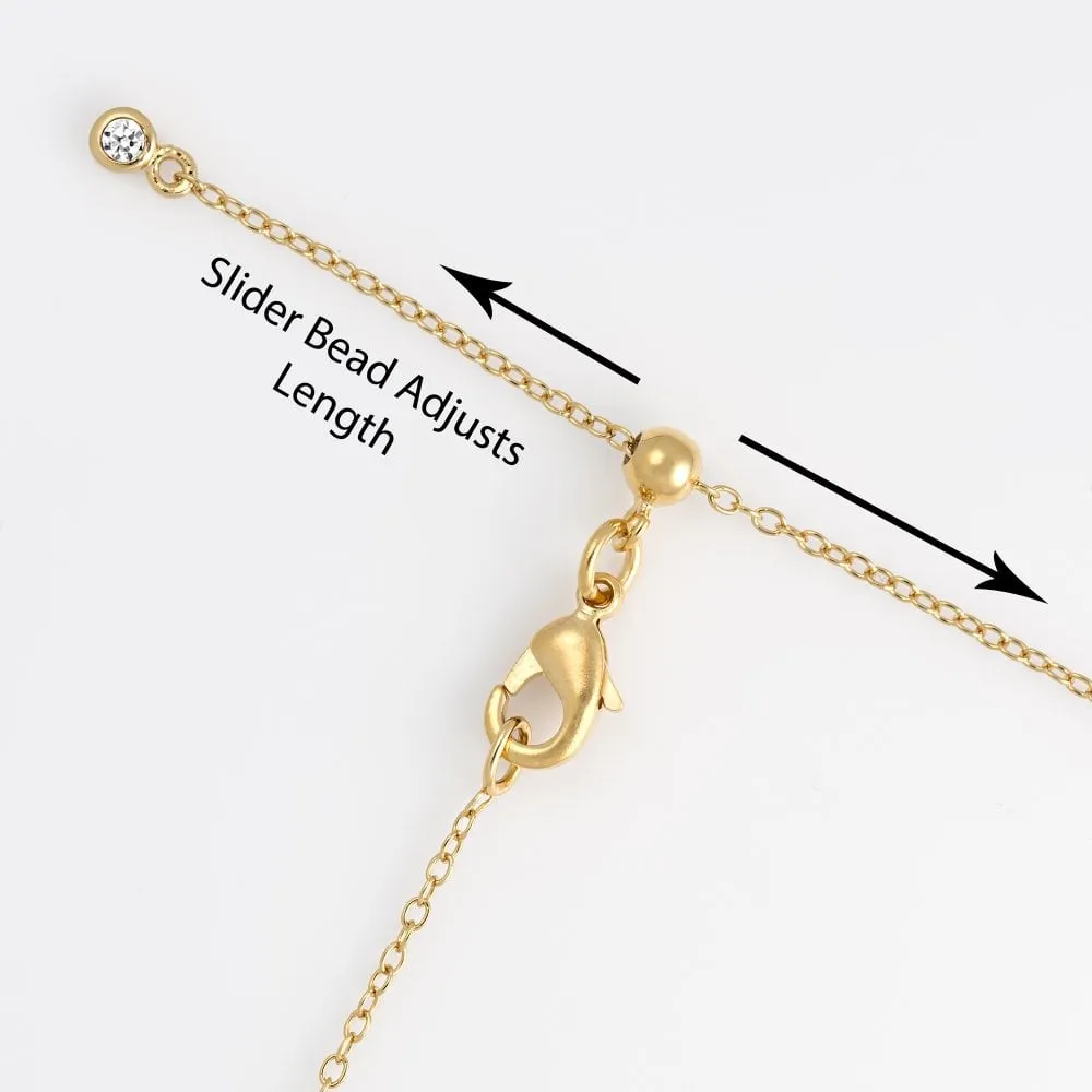 Starburst Necklace - Gold - SPNKGB132
