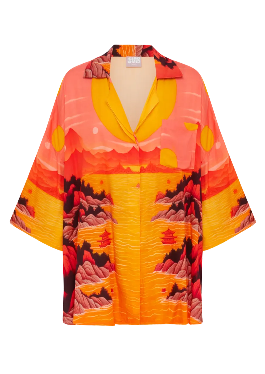 SUNSET CUBAN SHIRT