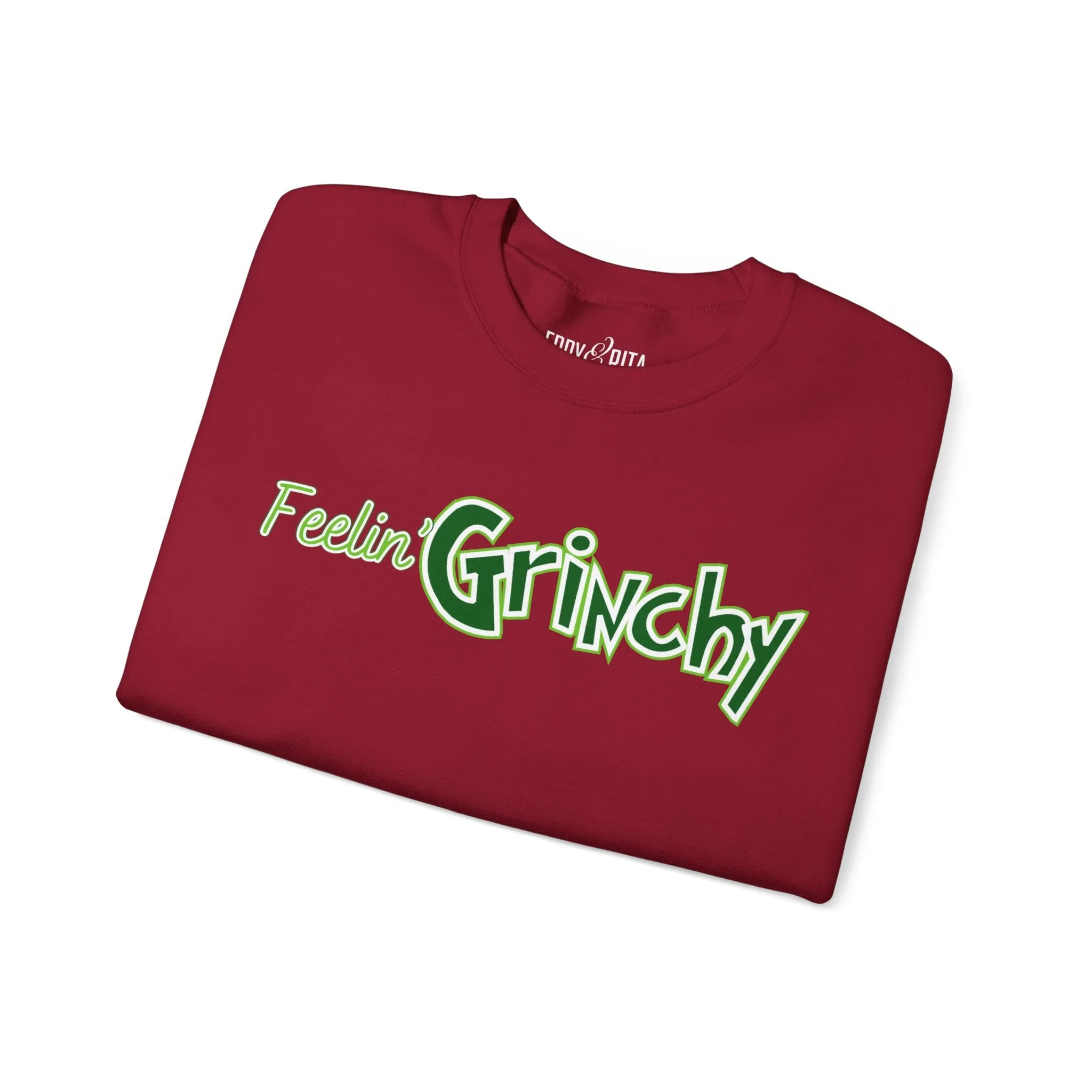 Women's 'Feelin' Grinchy' Comfort Fleece Sweatshirt