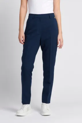 Womens Skinny Leg Trouser in Navy Blue