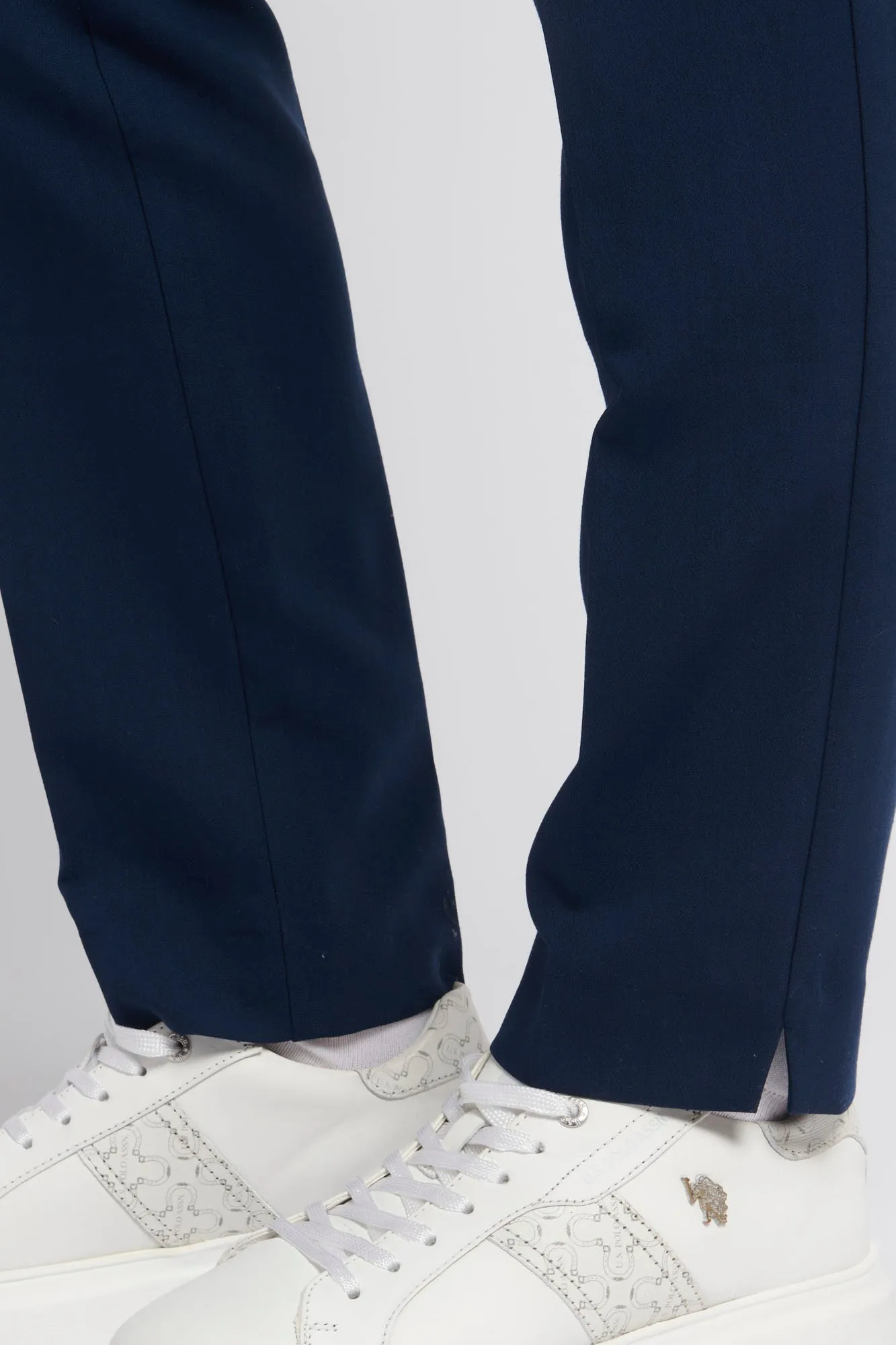 Womens Skinny Leg Trouser in Navy Blue
