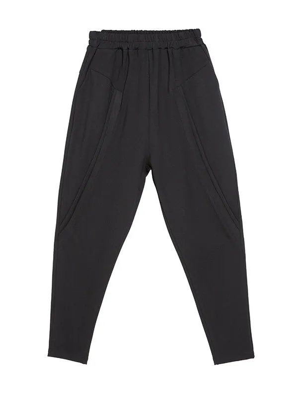 xakxx Original Creation Loose Harem Pants Solid Color Pants